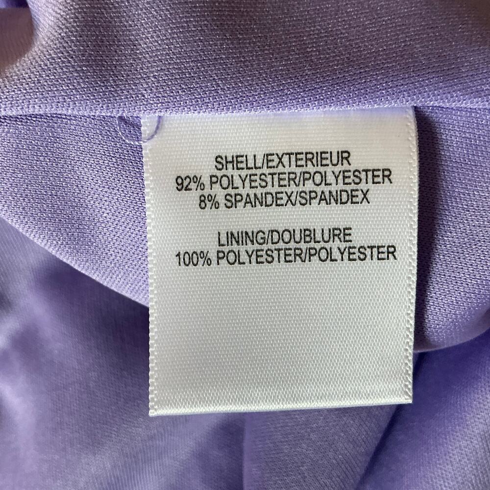 One33 Social Purple Cocktail Dress Sequined Belted Mini Fit and Flare Size 4 - Picture 12 of 13